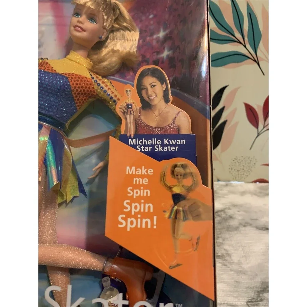 Vintage 2002 Star Skater Barbie #53375 Olympic Winter Games Salt Lake - NIB